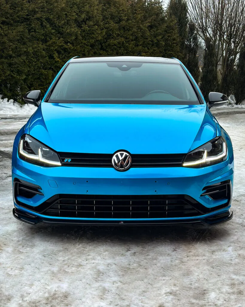 VW Golf R Zmiana Koloru Folią Winylową - VW Golf R Zmiana Koloru Folia Winylowa