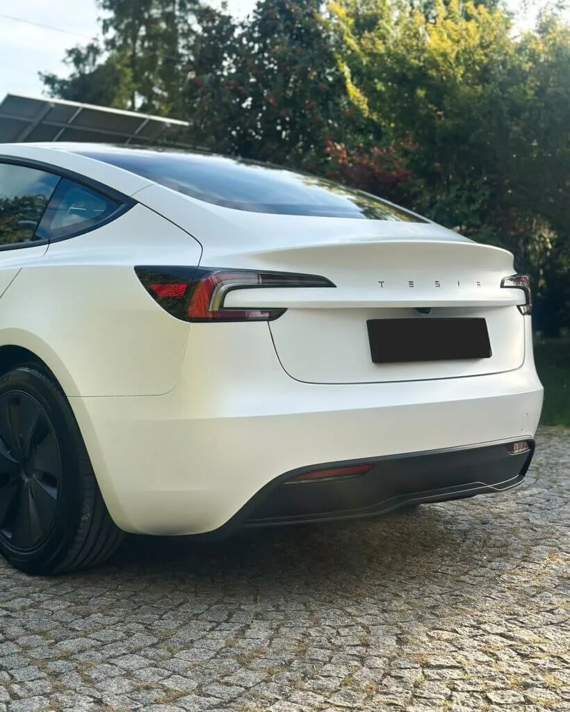 Tesla 3 Mrożenie lakieru