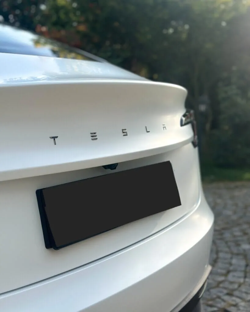 Tesla 3 Mrożenie lakieru