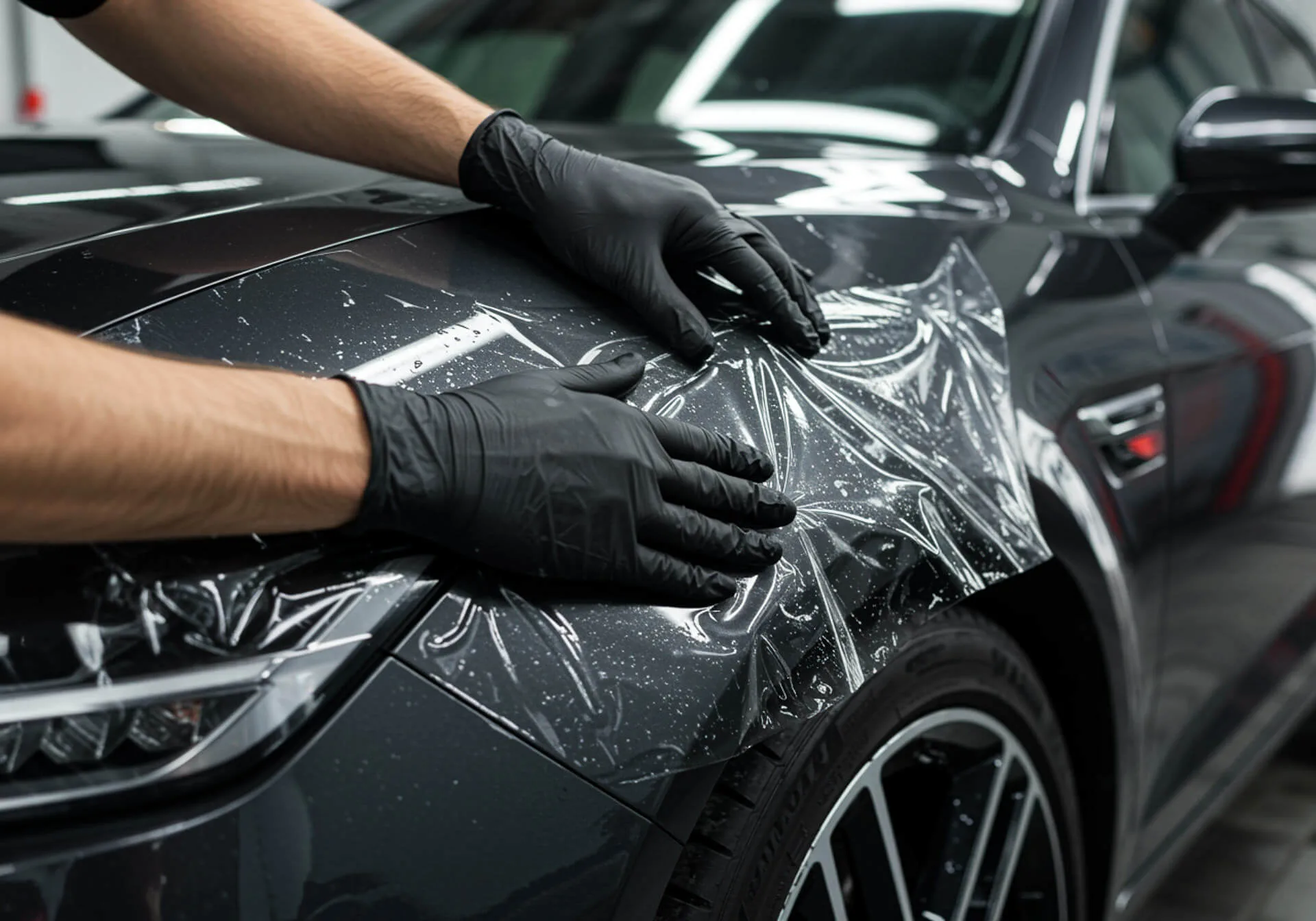 Czy można łączyć powłokę ceramiczną z folią PPF? - Czy mozna laczyc powloke ceramiczna z folia PPF  2