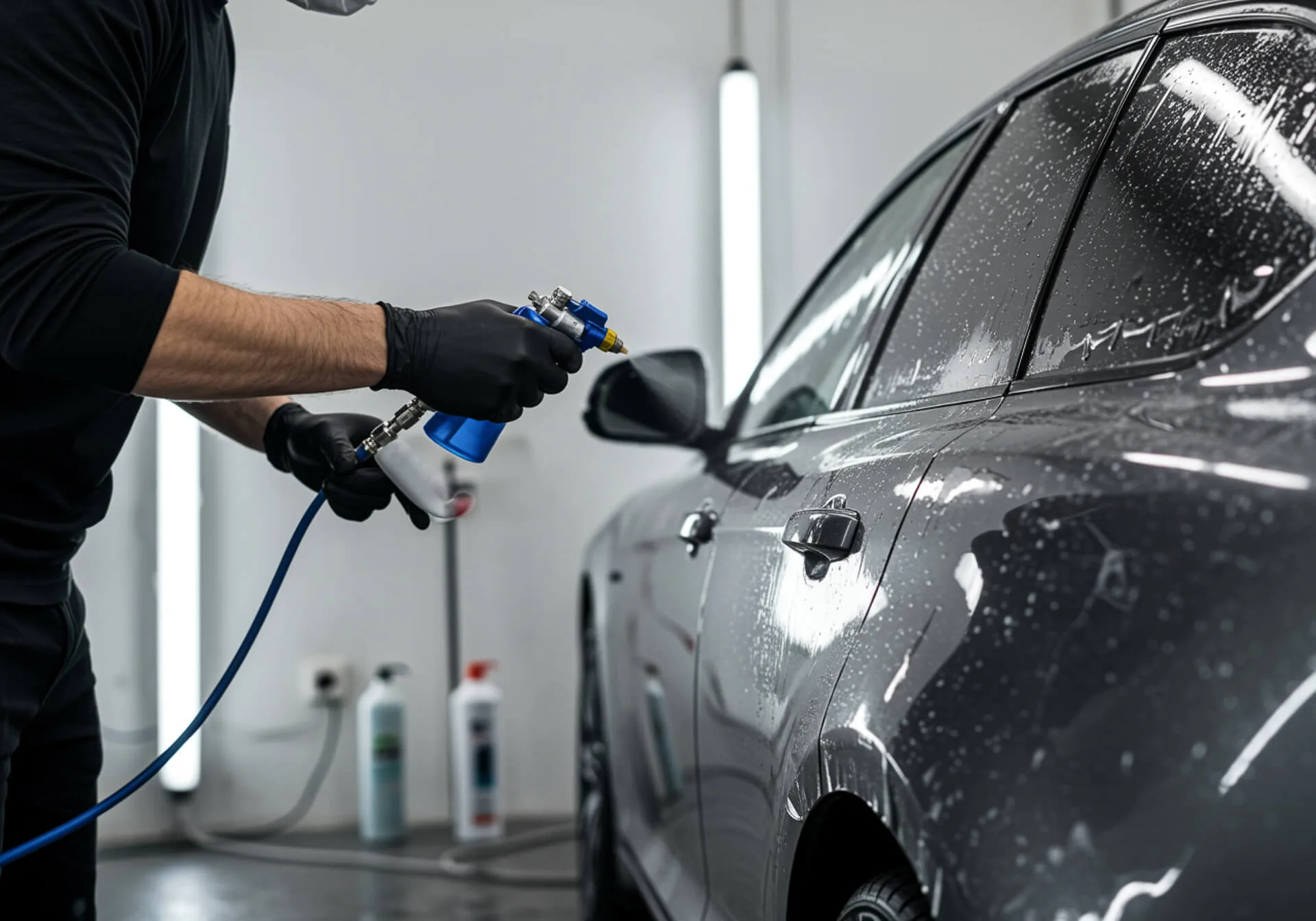 Czy można łączyć powłokę ceramiczną z folią PPF? - Czy mozna laczyc powloke ceramiczna z folia PPF  4