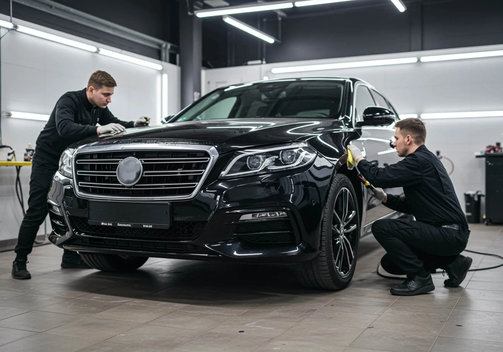 Czy można łączyć powłokę ceramiczną z folią PPF? - Czy mozna laczyc powloke ceramiczna z folia PPF  5