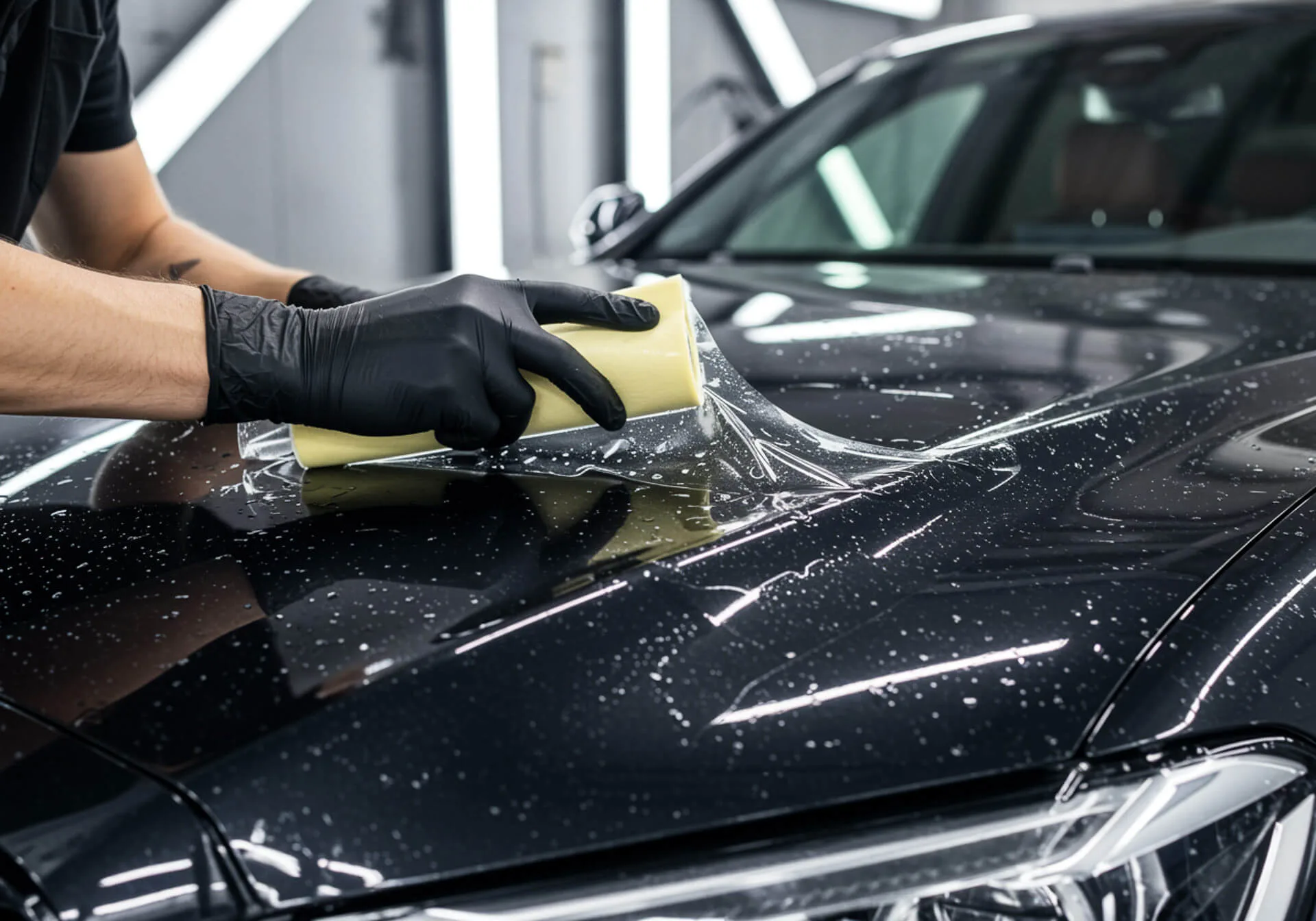 Czy można łączyć powłokę ceramiczną z folią PPF? - Czy mozna laczyc powloke ceramiczna z folia PPF  9