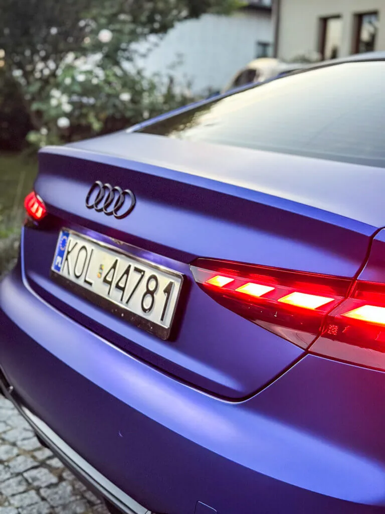 Audi A5 zmiana koloru folia TeckWrap