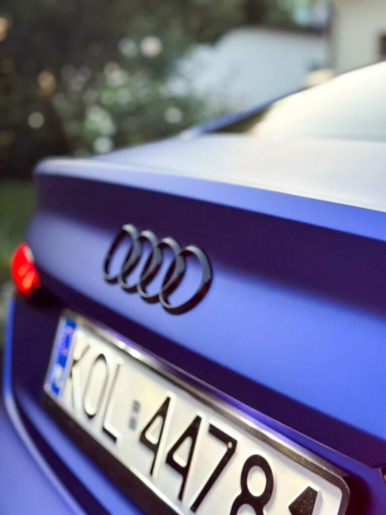 Audi A5 zmiana koloru folia TeckWrap