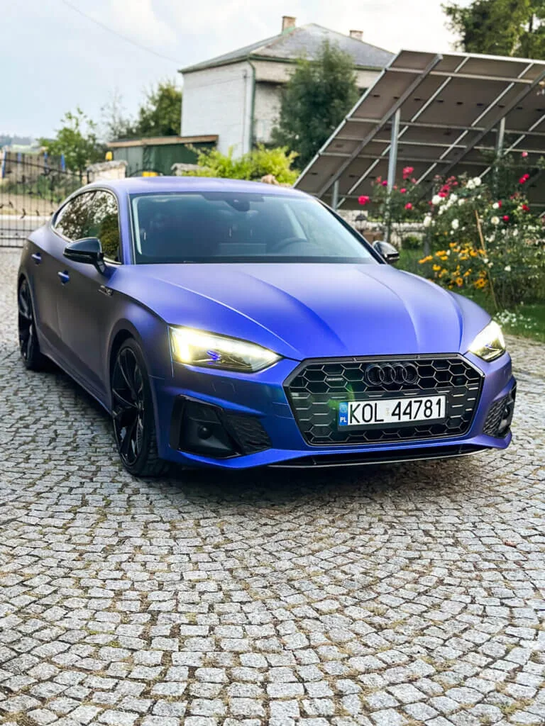 Audi A5 zmiana koloru folia TeckWrap
