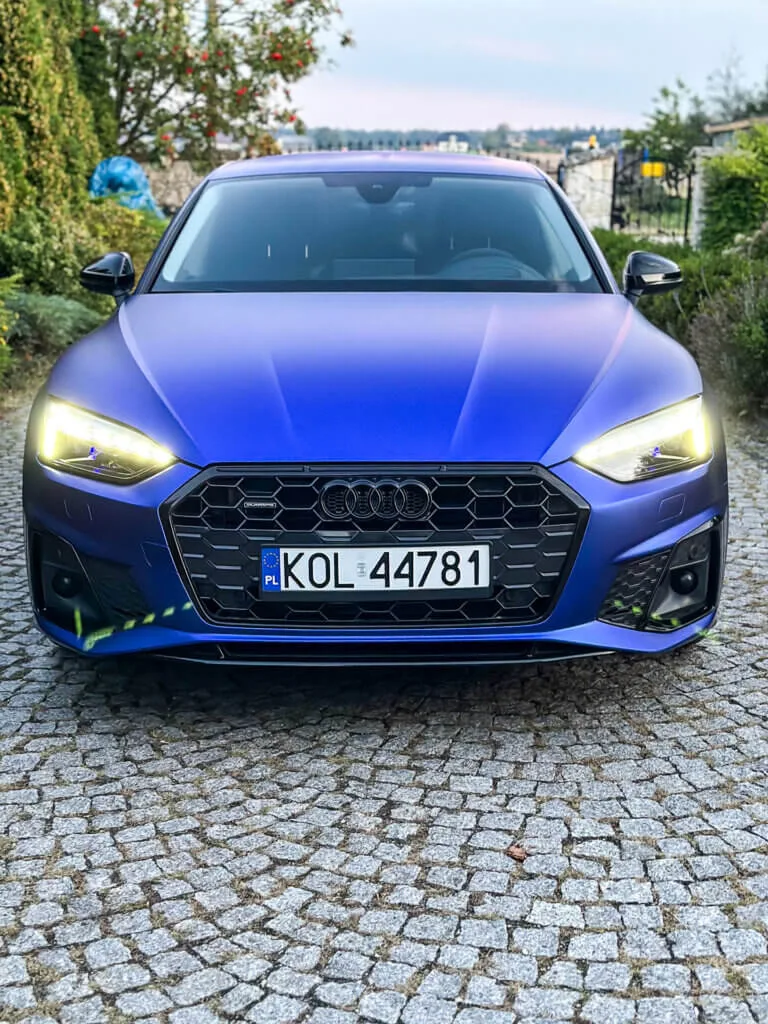 Audi A5 zmiana koloru folia TeckWrap