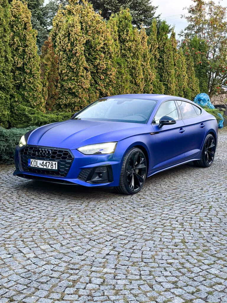 Audi A5 zmiana koloru folia TeckWrap