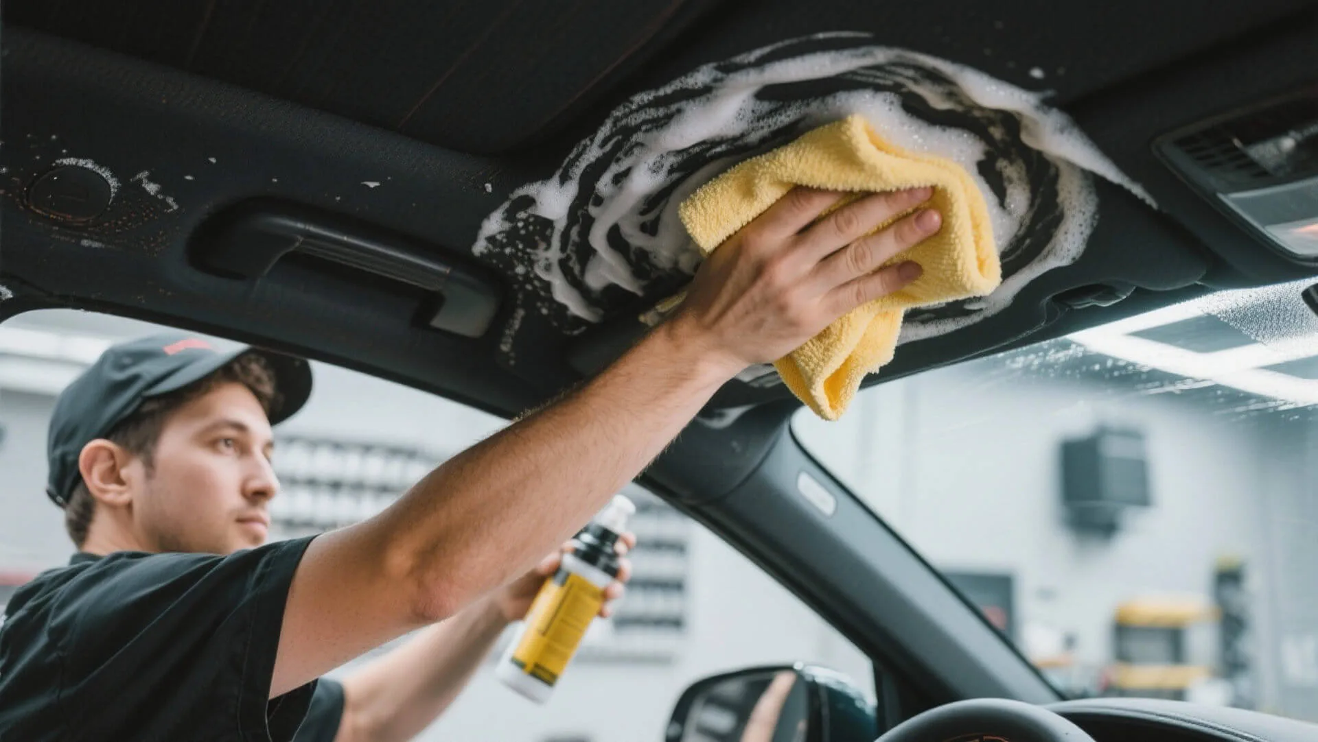 Jak wyczyścić podsufitkę