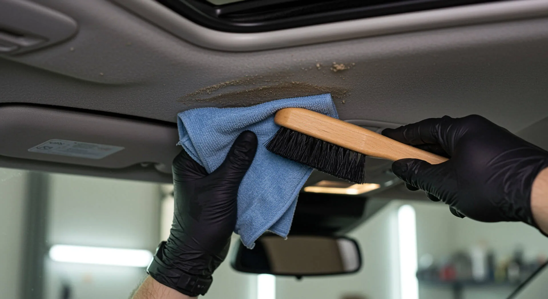 Jak wyczyścić podsufitkę