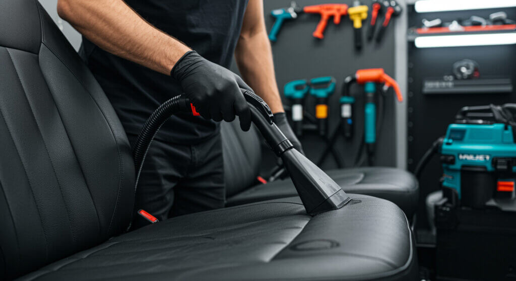 Najczęstsze błędy przy próbie usunięcia brzydkich zapachów Wielu kierowców próbuje samodzielnie pozbyć się nieprzyjemnego zapachu, nie oczyszczając układu klimatyzacji ani nie wymieniając filtra kabinowego. Inni sięgają po odświeżacze, które tylko maskują zapach. Skuteczne metody to te, które usuwają źródło problemu – bakterie, wilgoć i brud – a nie tylko poprawiają zapach na chwilę. Częstym błędem jest też pranie tapicerki bez odpowiedniego odsysania wilgoci, co prowadzi do powstania zapachu stęchlizny. Profesjonalne czyszczenie z zastosowaniem nowoczesnych odkurzaczy ekstrakcyjnych rozwiązuje ten problem skutecznie i bezpiecznie. Jak utrzymać świeży zapach w samochodzie na co dzień Aby wnętrze auta zawsze pachniało świeżym zapachem, warto dbać o regularne czyszczenie, pranie tapicerki i wymianę filtra kabinowego. Nie zostawiaj mokrych dywaników ani resztek jedzenia, ponieważ to idealne środowisko dla bakterii powodujących nieprzyjemne wonie. Regularne czyszczenie klimatyzacji i stosowanie neutralizatora zapachów sprawi, że wnętrze samochodu będzie kojarzyć się tylko z przyjemnym zapachem i komfortem jazdy. Dobrym nawykiem jest również wietrzenie kabiny i utrzymywanie porządku. Zadbane wnętrze nie tylko przyjemnie pachnie, ale wpływa też pozytywnie na samopoczucie kierowcy i pasażerów. Dlaczego warto powierzyć usuwanie nieprzyjemnych zapachów profesjonalistom Profesjonalne usuwanie nieprzyjemnych zapachów przez Głowacki Detailing to gwarancja dokładności, skuteczności i bezpieczeństwa. Specjaliści ocenią źródło problemu, dobiorą odpowiednie środki i technikę – od czyszczenia tapicerki, przez dezynfekcję klimatyzacji, po ozonowanie. W efekcie auto odzyskuje świeżość, a jego wnętrze staje się wolne od brzydkich zapachów i toksyn. Zespół Głowacki Detailing korzysta wyłącznie ze sprawdzonych metod i nowoczesnych urządzeń, by skutecznie usunąć nieprzyjemny zapach nawet z trudno dostępnych miejsc. Dzięki temu samochód pachnie świeżo, a jazda staje się prawdziwą przyjemnością. Podsumowanie Nieprzyjemne zapachy w samochodzie nie muszą być problemem, jeśli podejdziesz do ich usuwania profesjonalnie. Regularne czyszczenie wnętrza, wymiana filtra kabinowego i ozonowanie to skuteczne metody, by usunąć nieprzyjemny zapach i przywrócić komfort jazdy. Warto zaufać specjalistom z Głowacki Detailing, którzy zadbają, by wnętrze auta pachniało świeżo i pozostało wolne od nieprzyjemnych woni przez długi czas. Czyste i pachnące wnętrze wpływa nie tylko na estetykę auta, ale również na samopoczucie kierowcy i pasażerów. Dzięki regularnej pielęgnacji można przez lata cieszyć się komfortowym, zdrowym i przyjemnie pachnącym wnętrzem pojazdu.