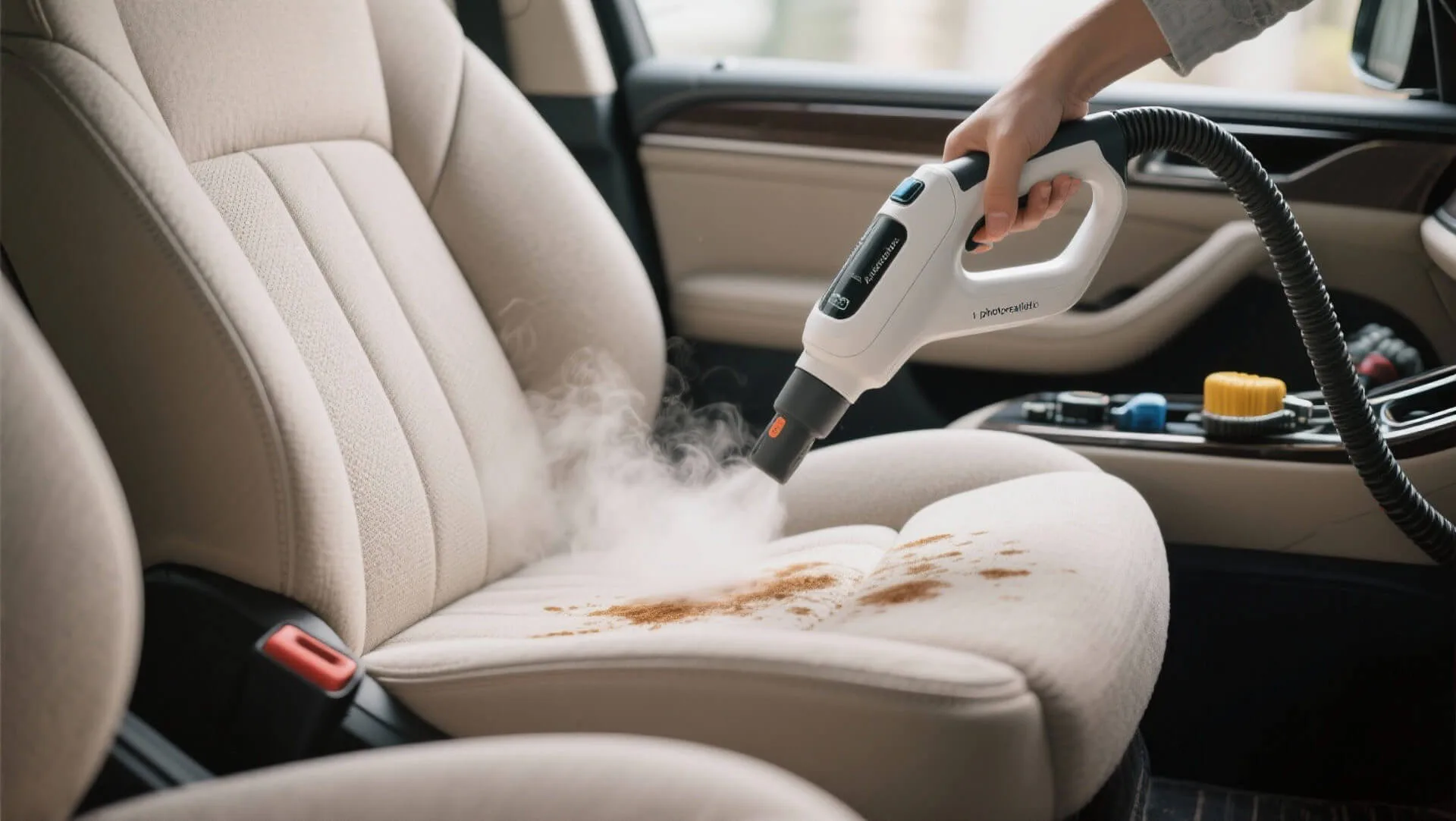 Usuwanie trudnych plam z tapicerki materiałowej