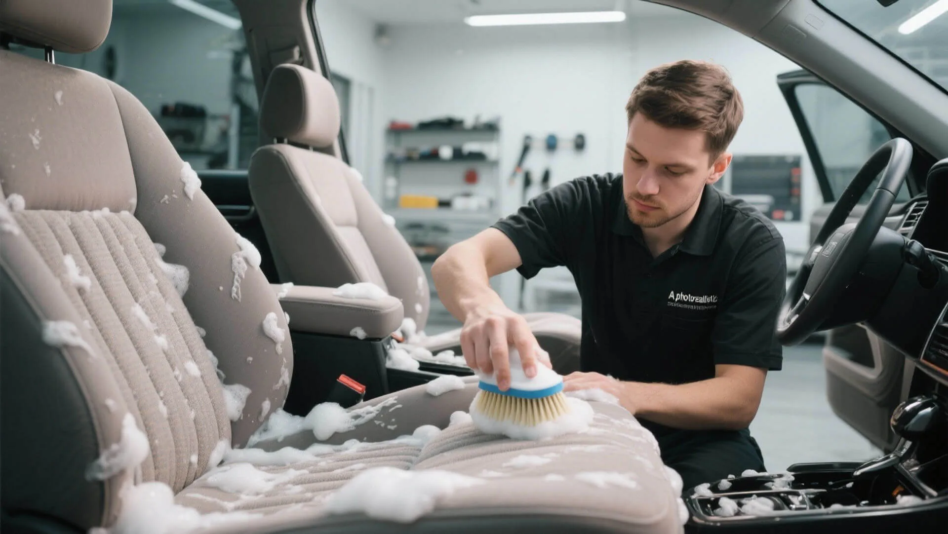 Usuwanie trudnych plam z tapicerki materiałowej