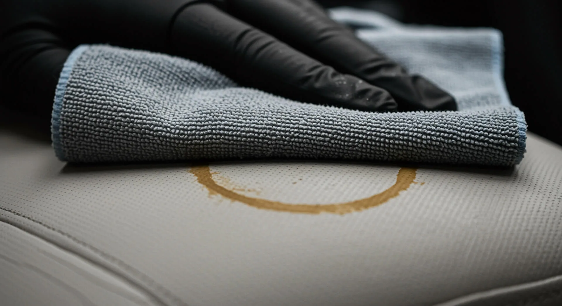 Usuwanie trudnych plam z tapicerki materiałowej