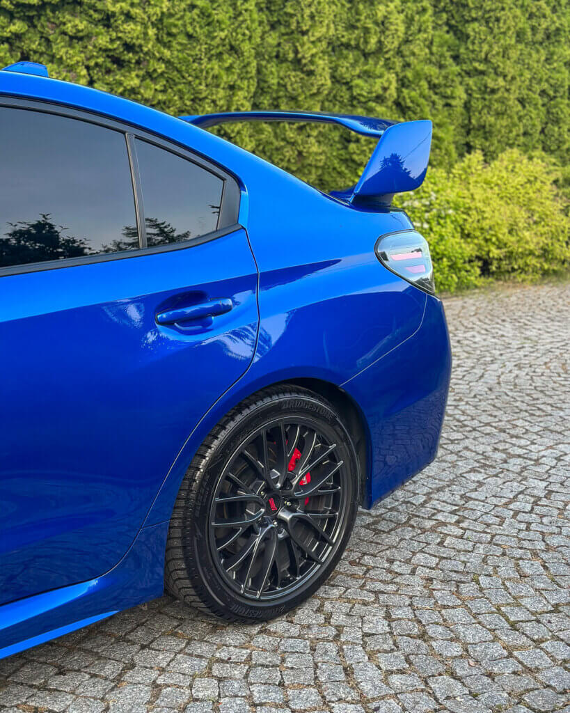 Subaru Impreza WRX STI korekta lakieru