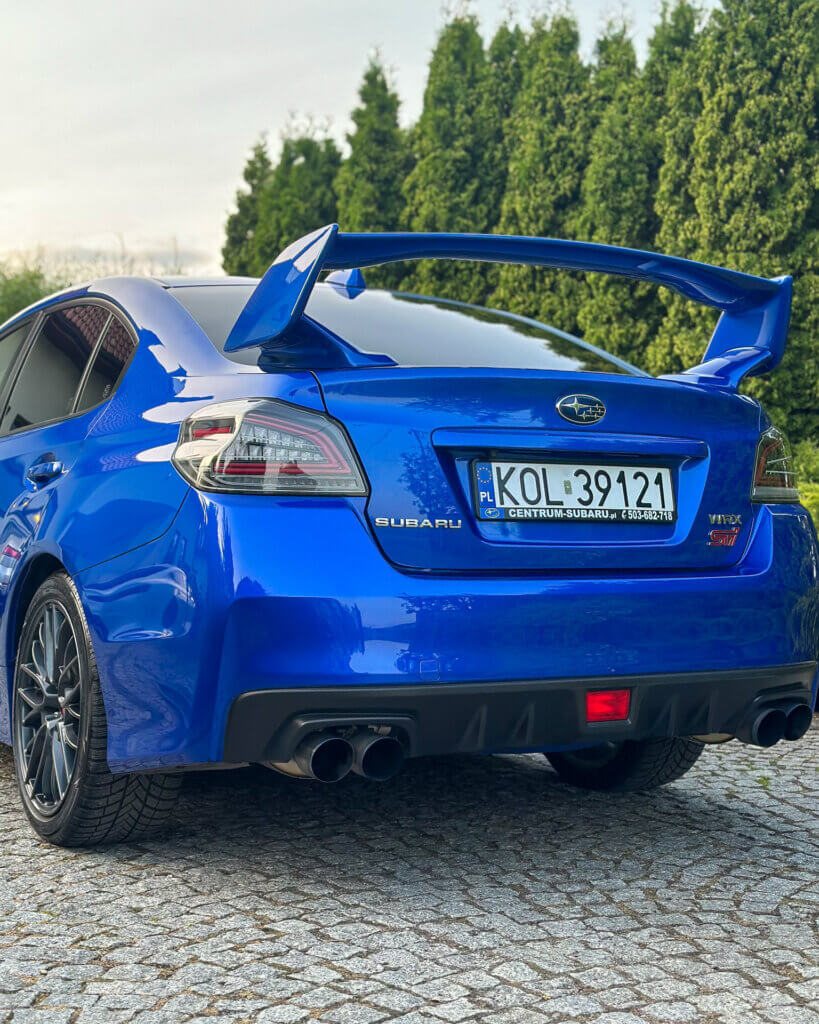 Subaru Impreza WRX STI korekta lakieru