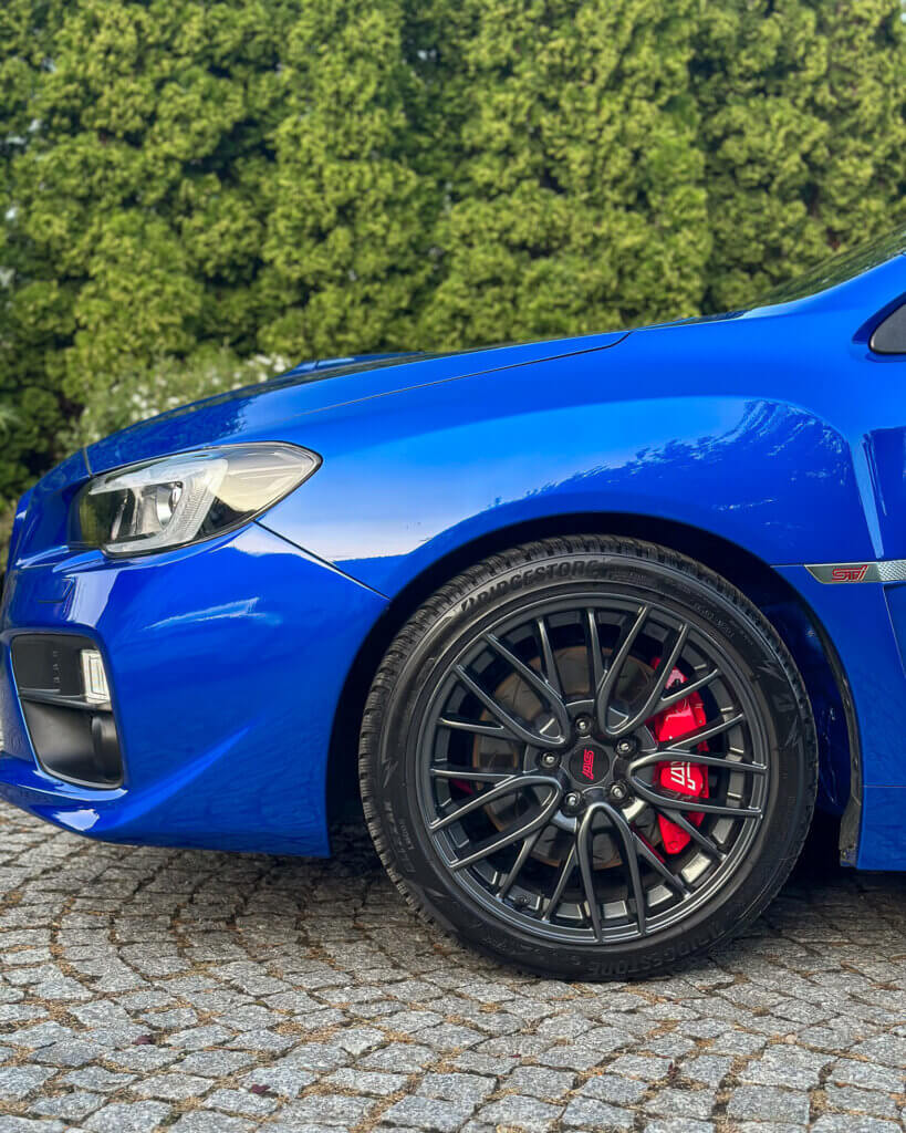 Subaru Impreza WRX STI korekta lakieru