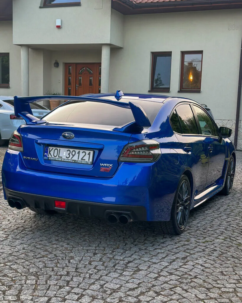 Subaru Impreza WRX STI korekta lakieru