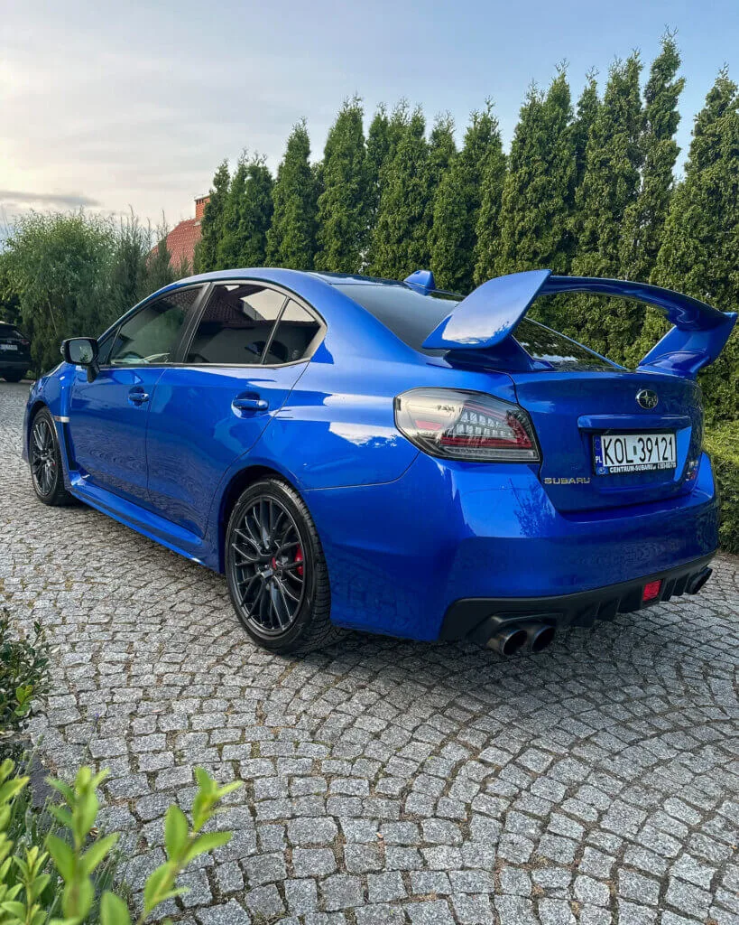 Subaru Impreza WRX STI korekta lakieru
