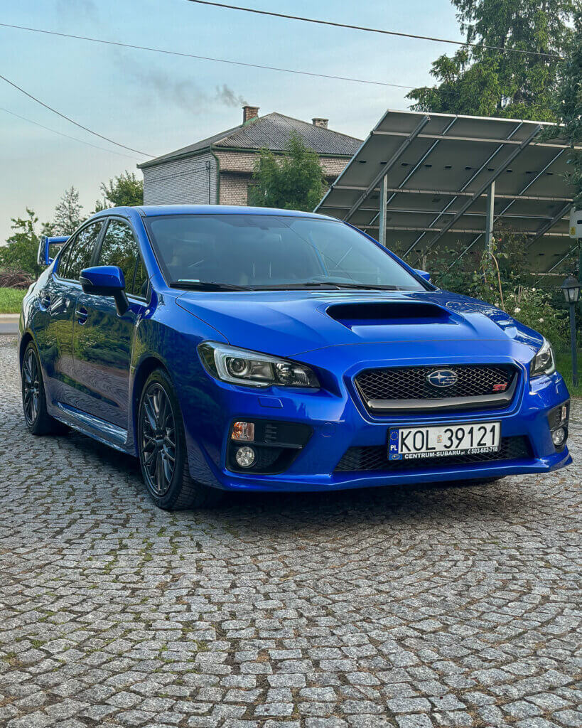 Subaru Impreza WRX STI korekta lakieru