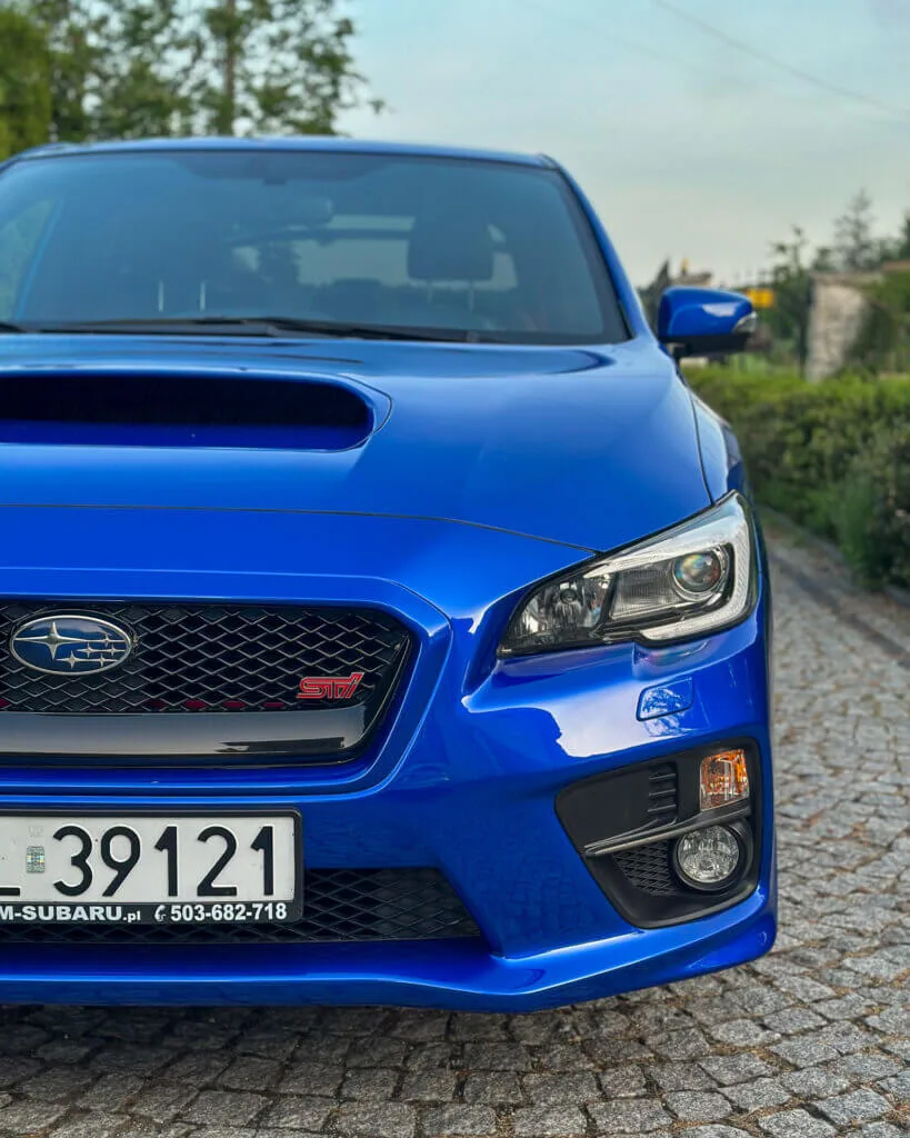 Subaru Impreza WRX STI korekta lakieru