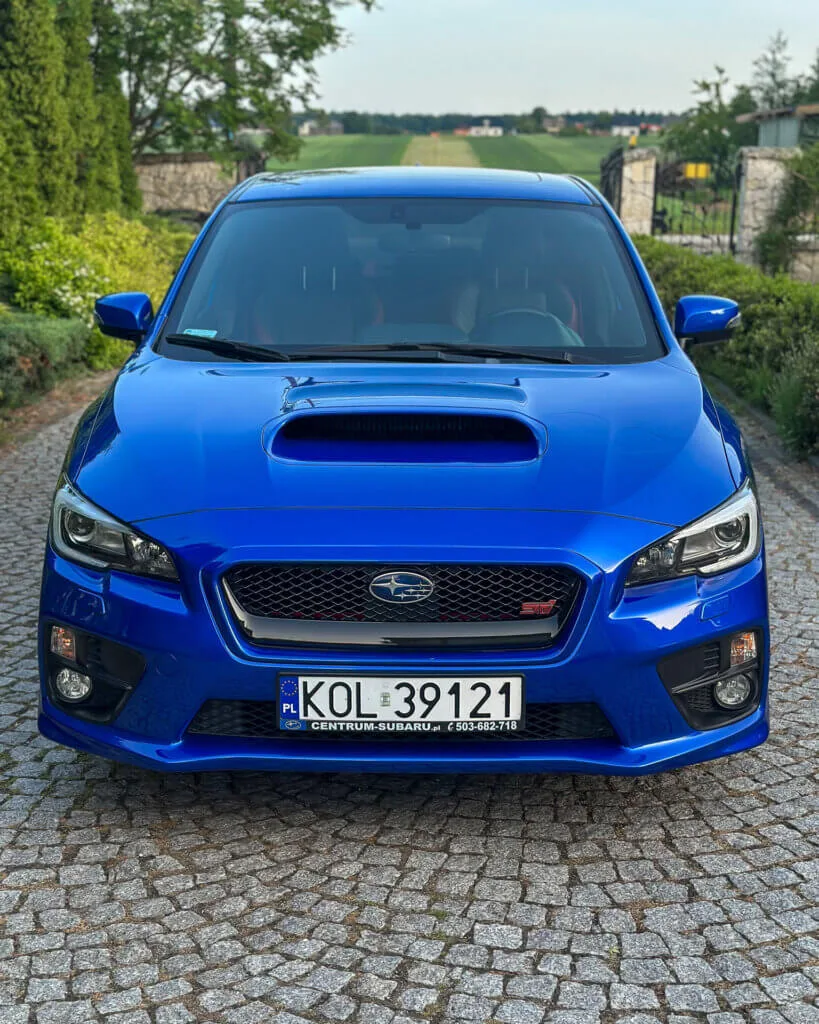 Subaru Impreza WRX STI korekta lakieru