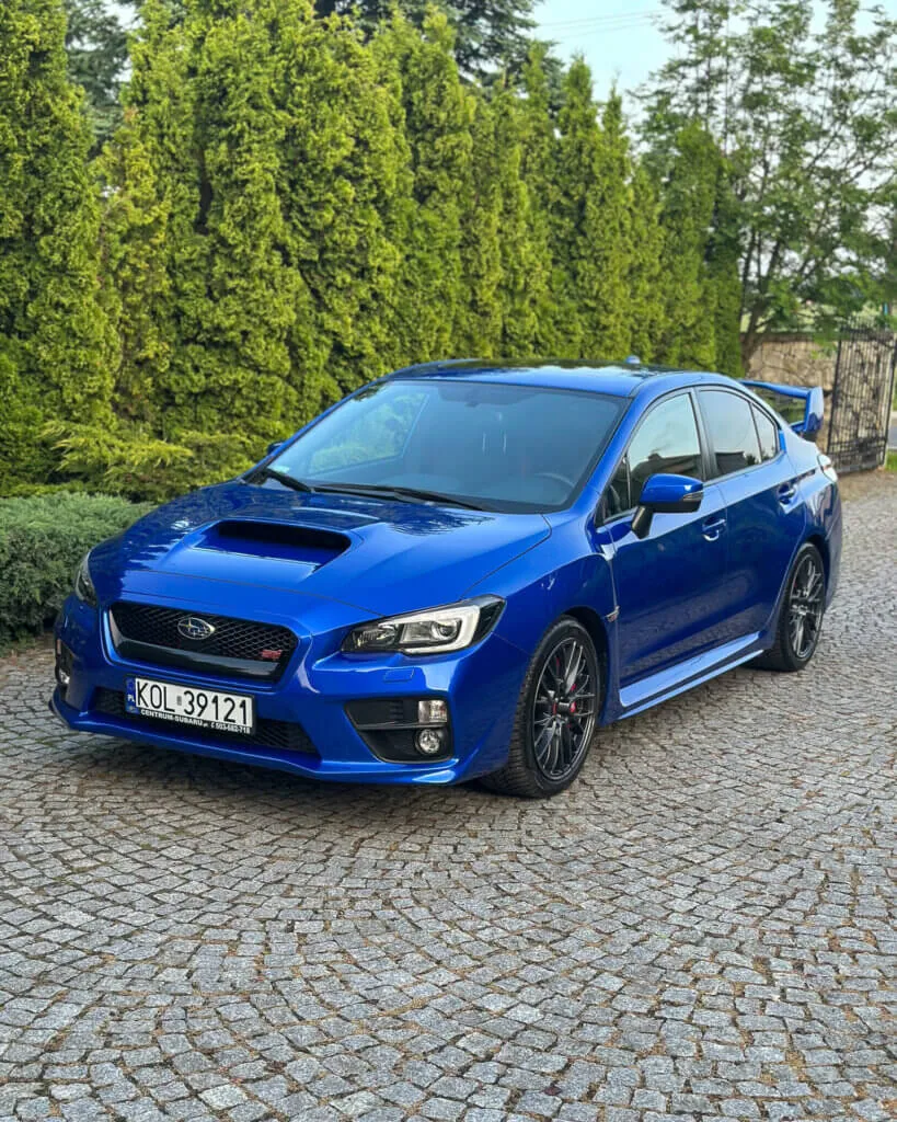 Subaru Impreza WRX STI korekta lakieru