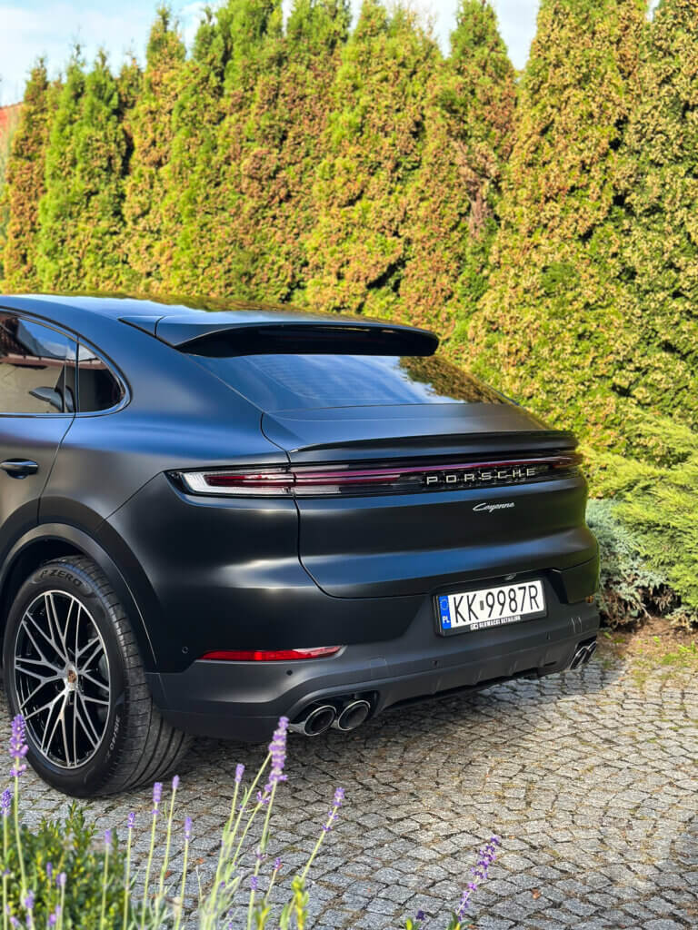 Porsche Cayenne 2025 matowa folia PPF