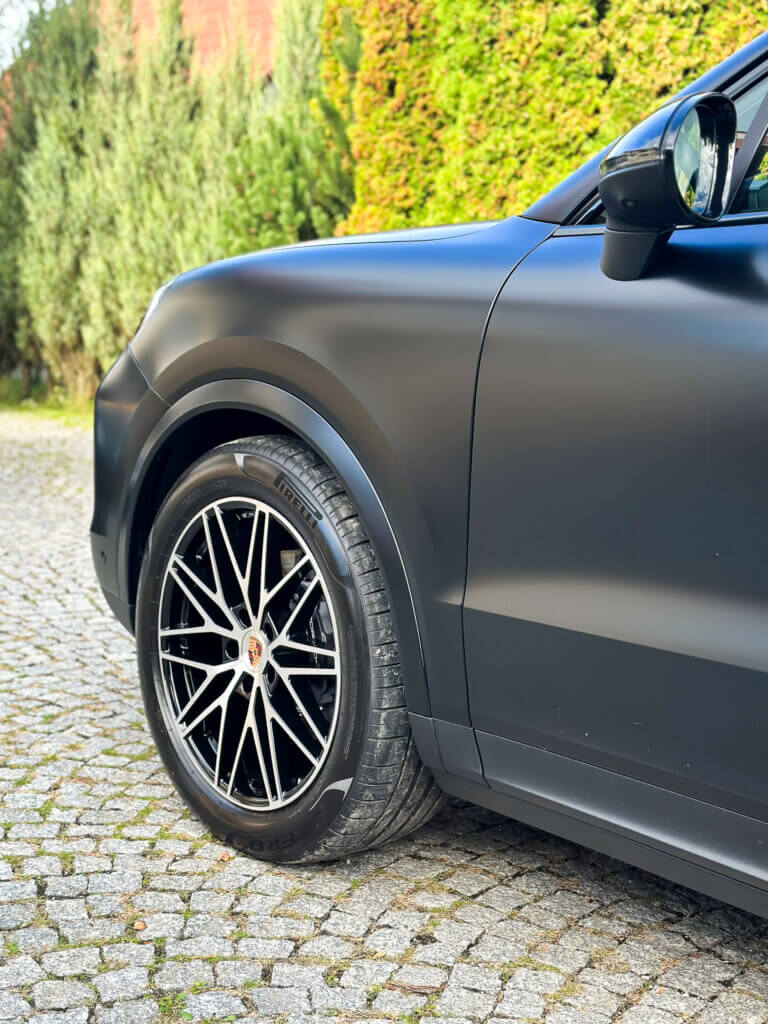 Porsche Cayenne 2025 matowa folia PPF
