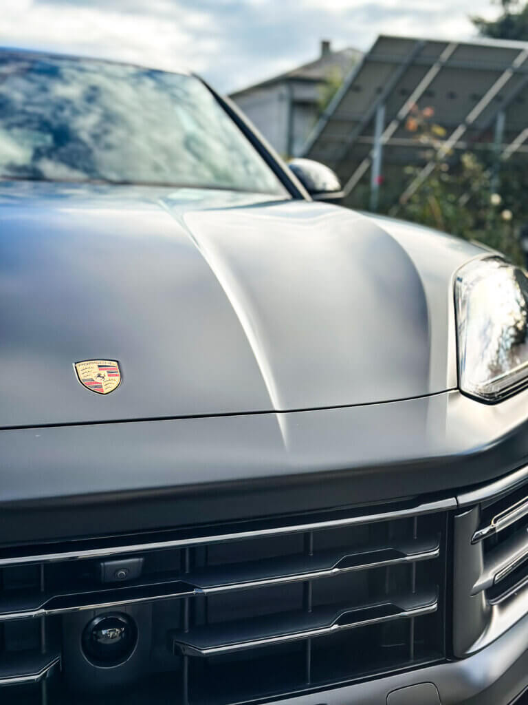 Porsche Cayenne 2025 matowa folia PPF