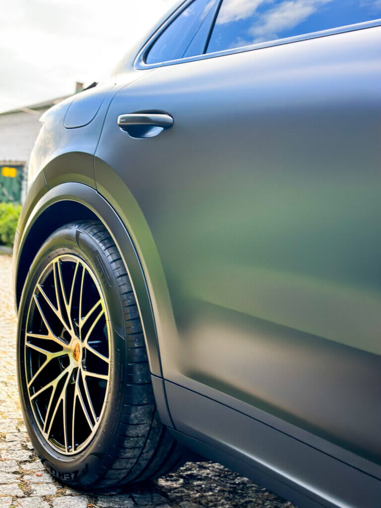Porsche Cayenne 2025 matowa folia PPF