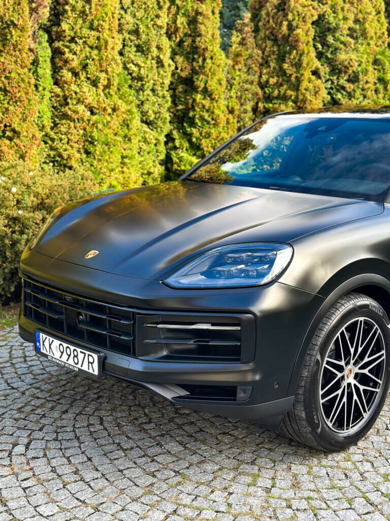 Porsche Cayenne 2025 matowa folia PPF