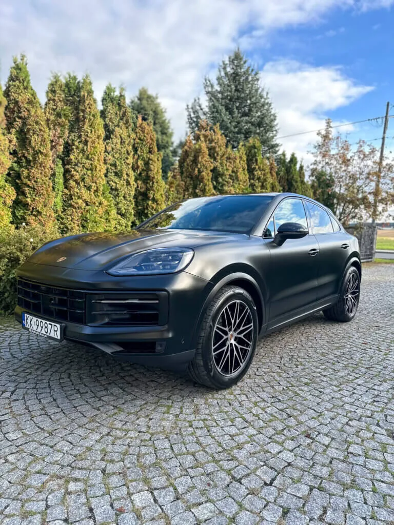 Porsche Cayenne 2025 matowa folia PPF