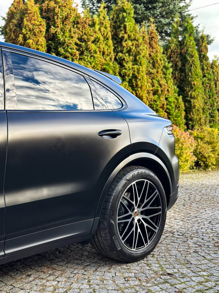 Porsche Cayenne 2025 matowa folia PPF