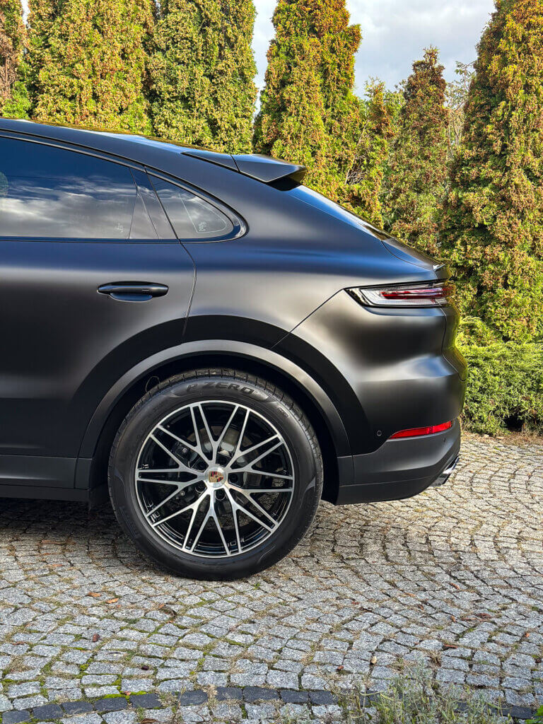 Porsche Cayenne 2025 matowa folia PPF