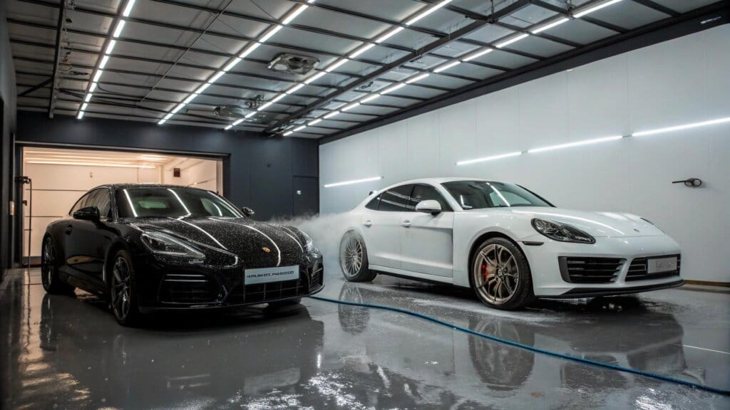 Detailing aut premium vs budżetowych – czy standard usługi się zmienia?