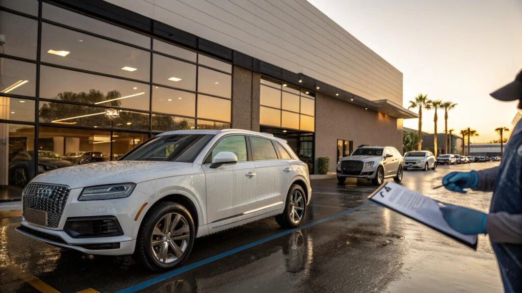 Detailing aut premium vs budżetowych – czy standard usługi się zmienia?