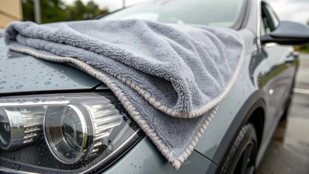 Jakiej mikrofibry użyć do osuszania auta, by nie porysować lakieru?