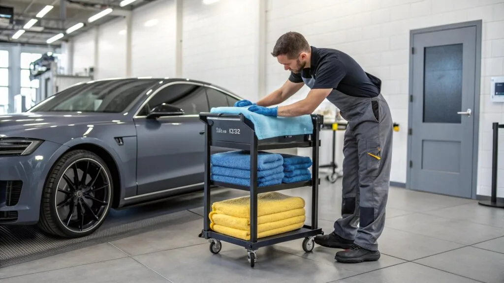 Jakiej mikrofibry użyć do osuszania auta, by nie porysować lakieru?