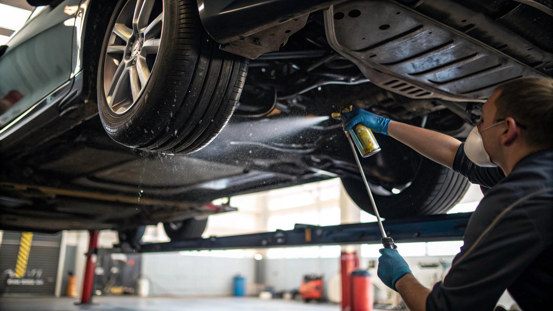 Konserwacja podwozia woskami penetrującymi – dlaczego to lepsze niż 'baranek'?