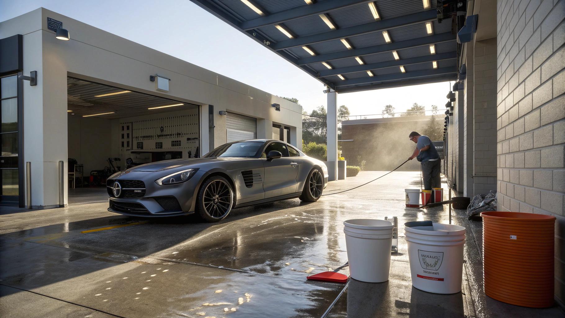 Mycie auta w pełnym słońcu – dlaczego to największy błąd?