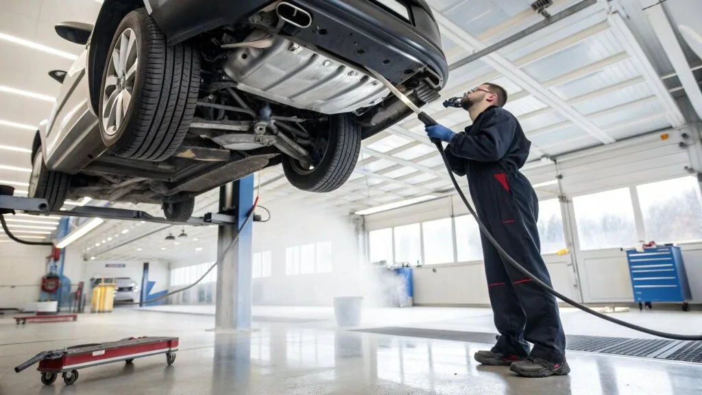 Mycie podwozia po sezonie zimowym – dlaczego to obowiązek każdego kierowcy?