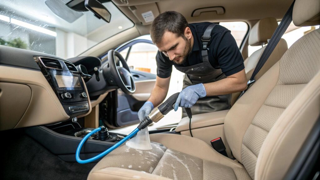 Pranie tapicerki metodą ekstrakcyjną – jak pozbyć się roztoczy i brudu?