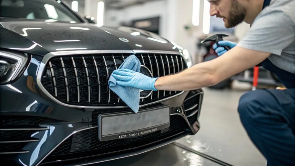 Usuwanie owadów z przodu auta – jakie produkty są bezpieczne dla lakieru?