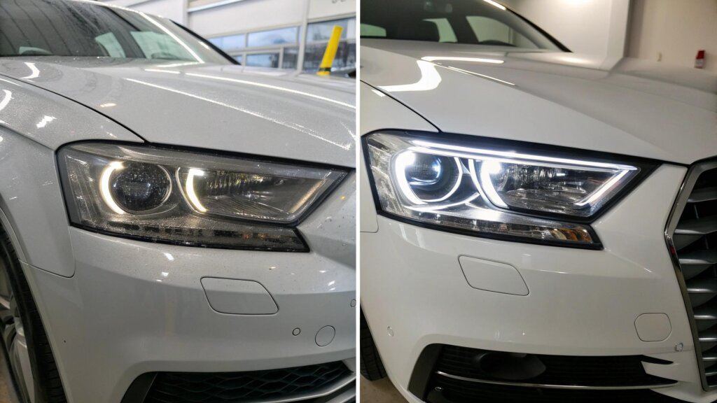 Folia PPF na reflektory – dlaczego to lepsze niż samo polerowanie?