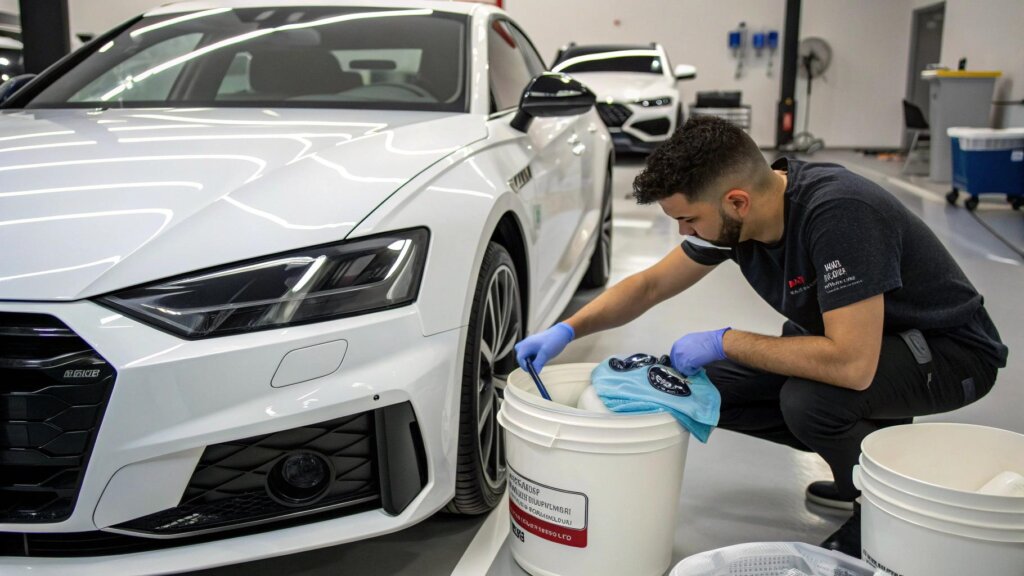 Usuwanie owadów z przodu auta – jakie produkty są bezpieczne dla lakieru?