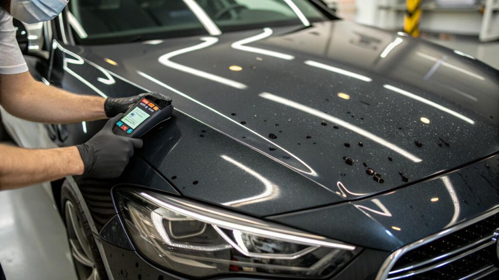 Usuwanie wżerów po ptasich odchodach – kiedy lakier jest już uszkodzony?