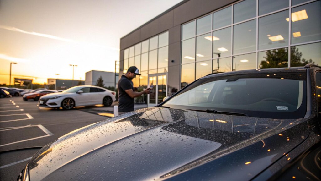 Usuwanie wżerów po ptasich odchodach – kiedy lakier jest już uszkodzony?