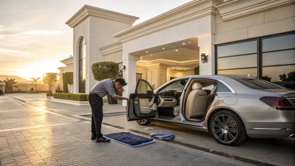 Zabezpieczenie tapicerki skórzanej – ochrona przed przebarwieniami z jeansów