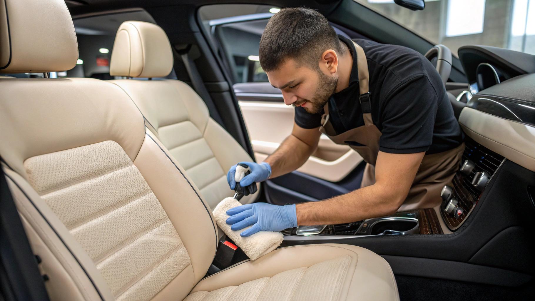 Zabezpieczenie tapicerki skórzanej – ochrona przed przebarwieniami z jeansów